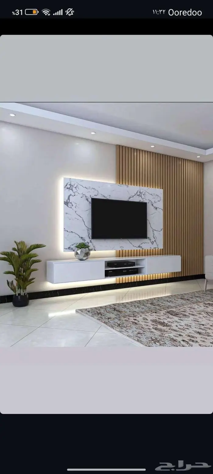 ديكورات شاشة بتصاميم عصريه رائعة مودرن 15