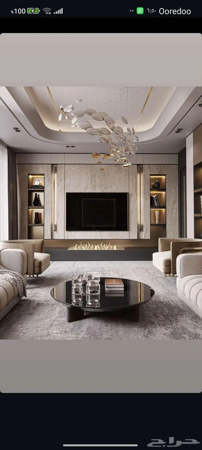 ديكورات شاشة بتصاميم عصريه رائعة مودرن 7