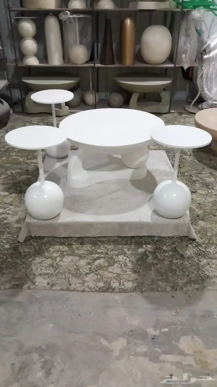 تفصيل طاولات حسب اطلب جوز الهند فخامه 24