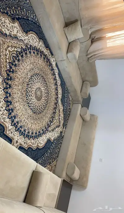 كنب قماش مخمل ممتاز 0