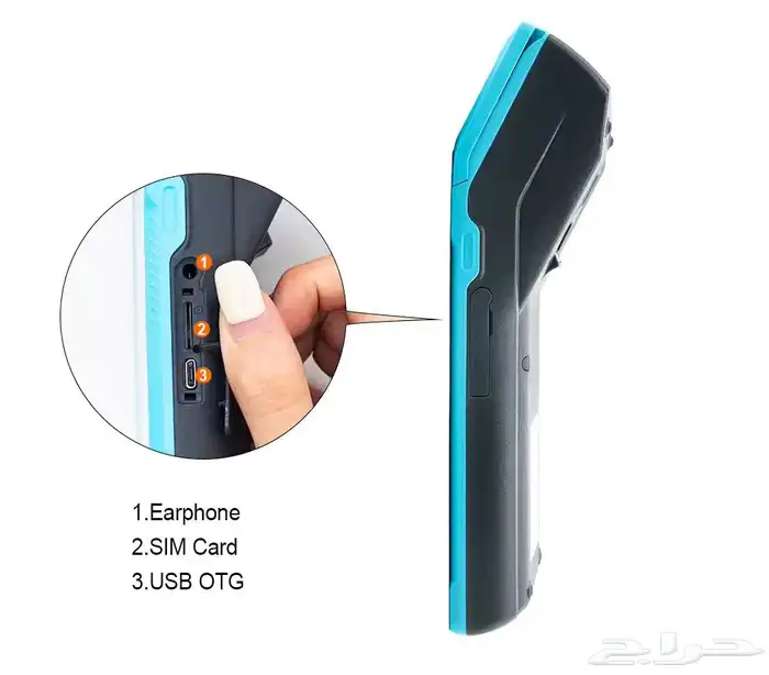 جهاز كاشير متنقل سهل جدا ضمان سنه يدعم Loyverse Pos 8