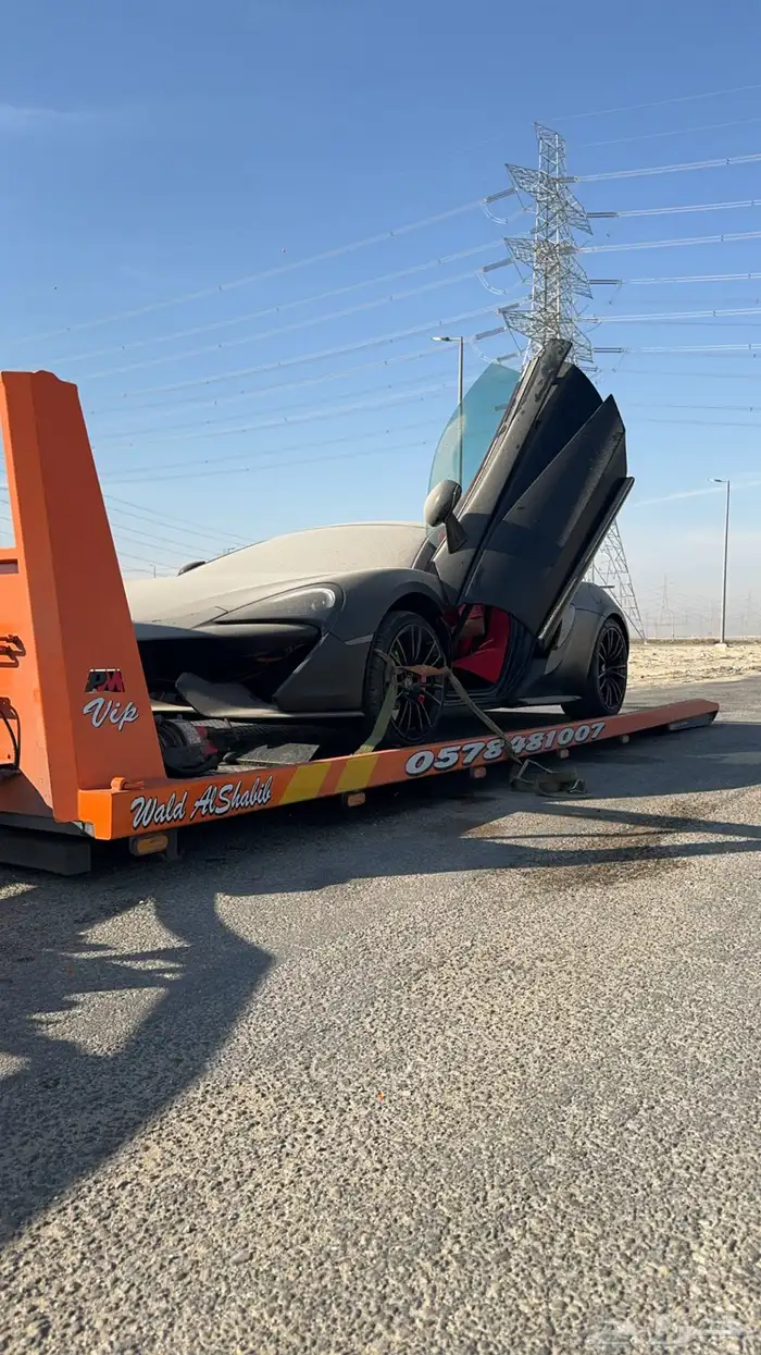 سطحة هيدروليك ونزول كامل من الدمام -القطيف الى البحرين -قطر 4