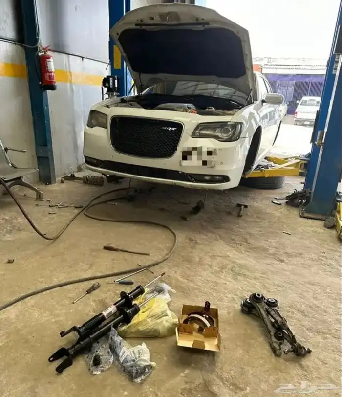 توضيب مكينة تغير تكيات مكينة صيانة مزان 9