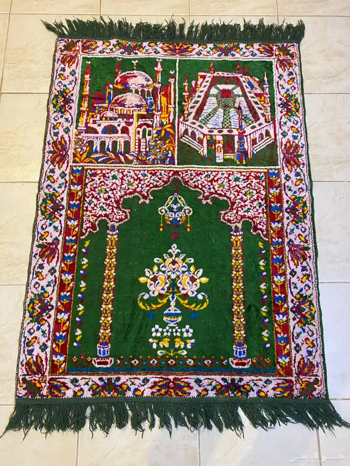 سجادة صلاة قديمة تراثية جديده ومستعمل نظيف 4