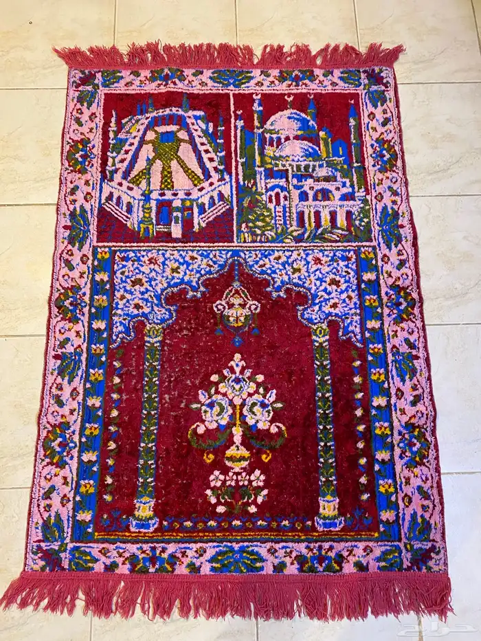 سجادة صلاة قديمة تراثية جديده ومستعمل نظيف 7