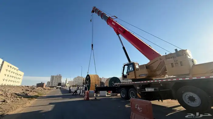 تاجير معدات ثقيله ونش 8