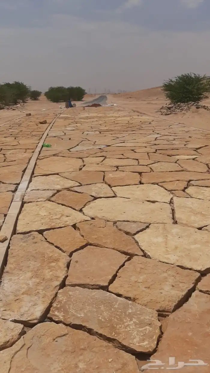 حجر عشوائي قشر الجبل 9