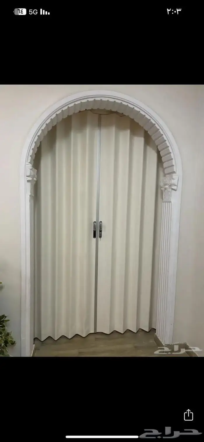 قواطع فينوليك hpl ابواب سحب خشب و اكرديون و جلد ابواب WPC 22