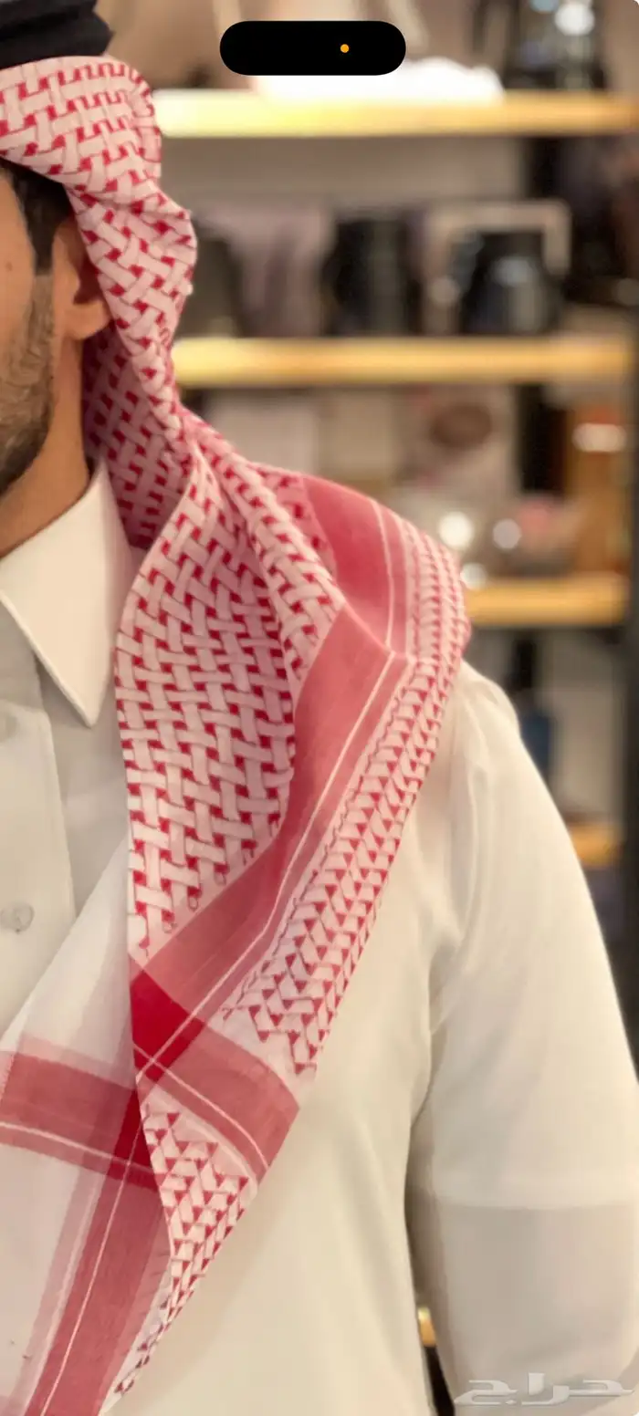 شماغ البسام نادر إنجليزي اصلي ومقطوع من السوق 0