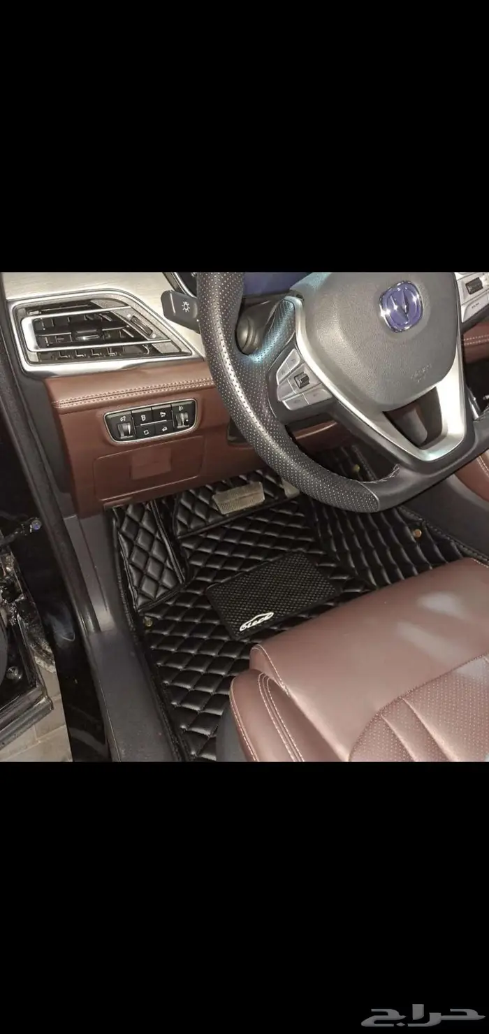 دعاسات VIP ارضيات جلد تشانجان يوني تي ولجميع السيارات 30