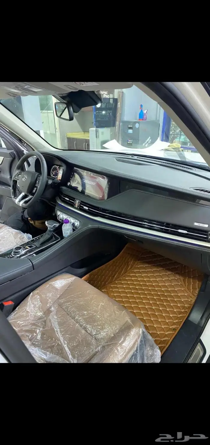 دعاسات VIP ارضيات جلد تشانجان يوني تي ولجميع السيارات 25