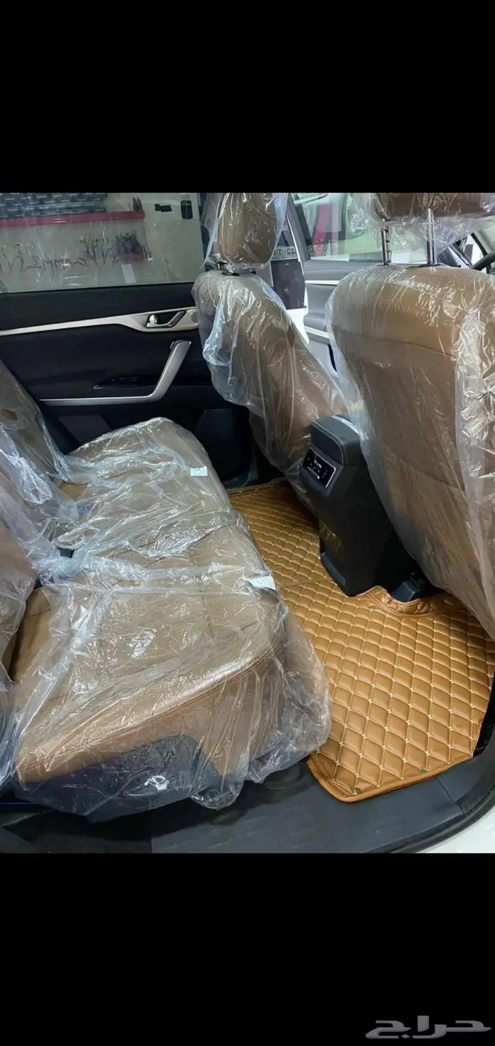 دعاسات VIP ارضيات جلد تشانجان يوني تي ولجميع السيارات 22