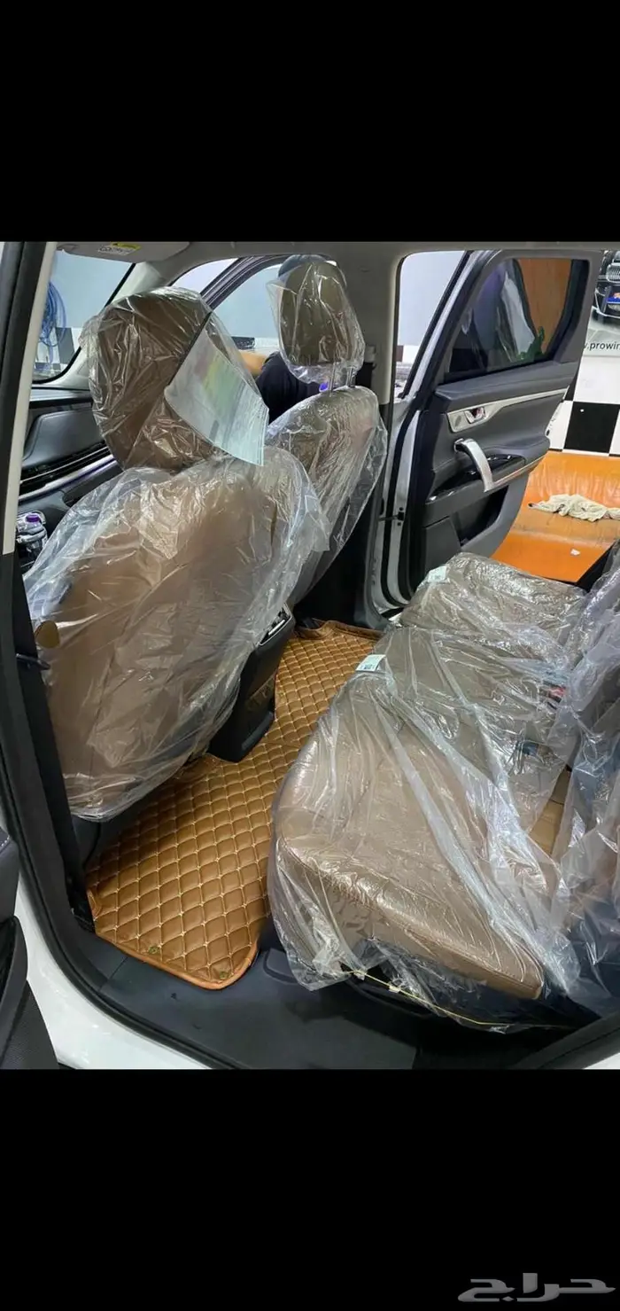 دعاسات VIP ارضيات جلد تشانجان يوني تي ولجميع السيارات 12