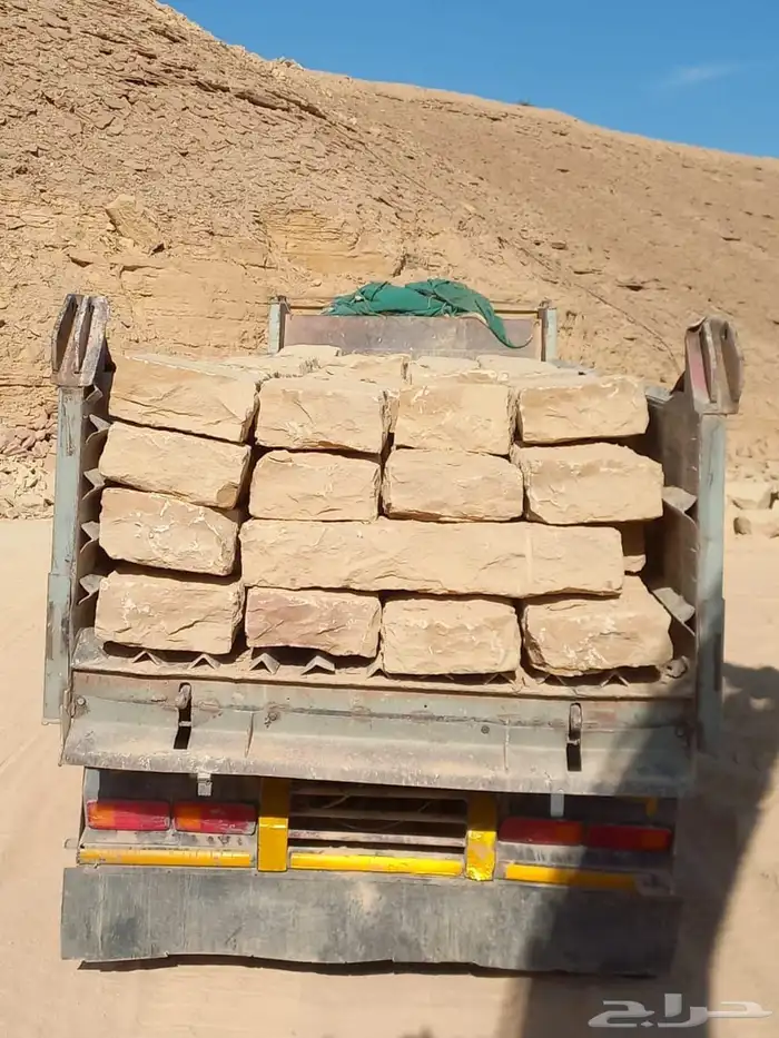 حجر عشوائي قشر الجبل 7