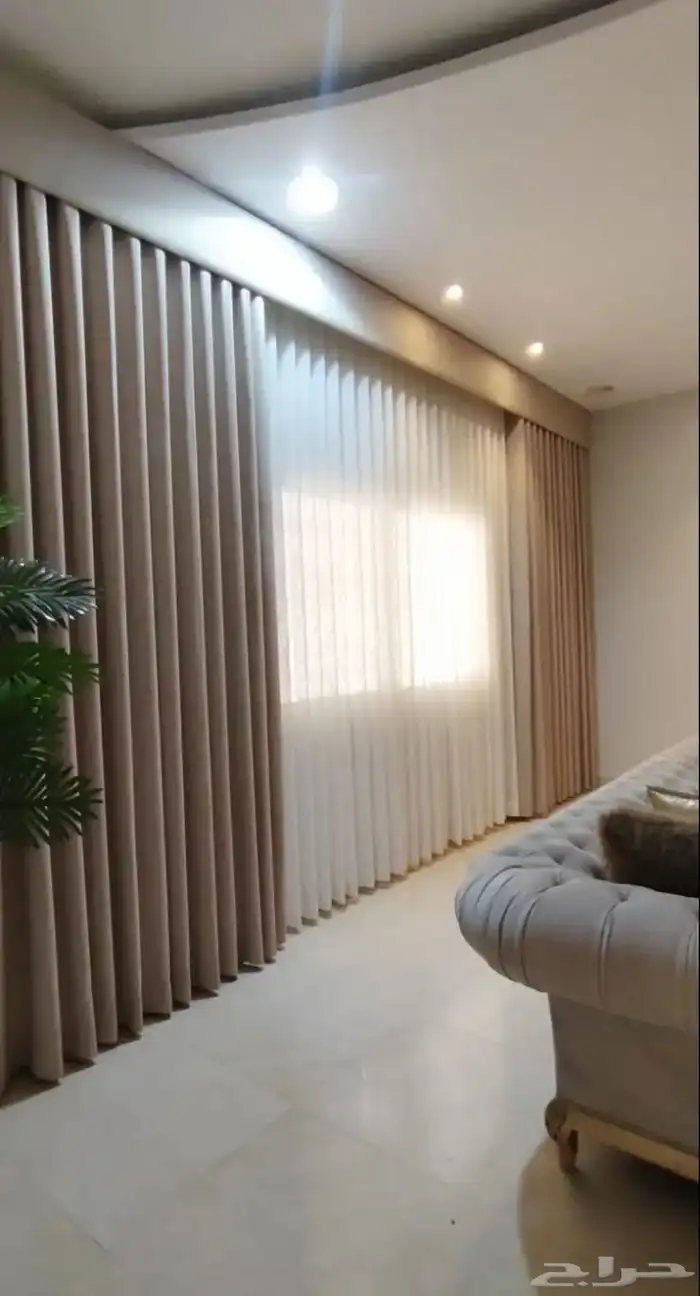 ستائر الويفي سعر المتر المربع90ريال فقط شامل كل شي 6