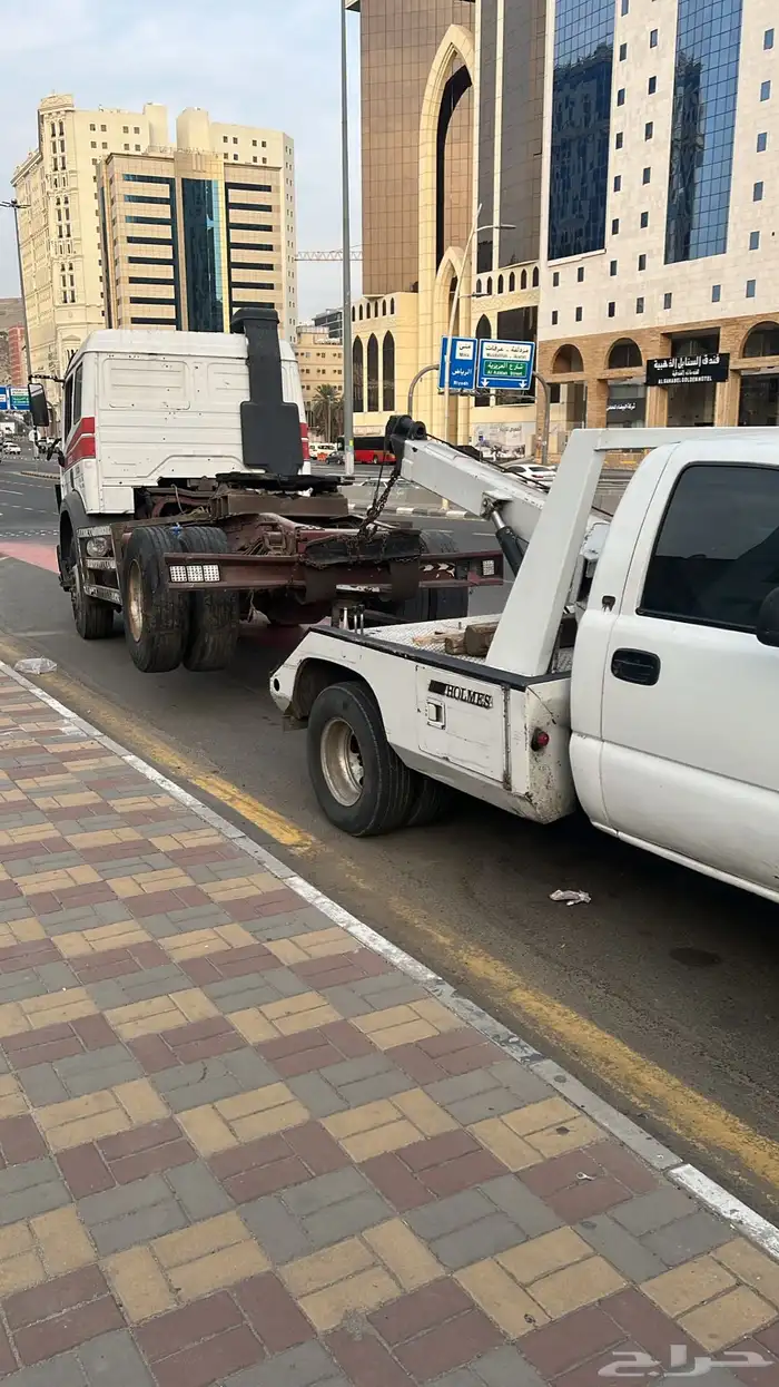 ونش علاق او ونش هيدروليك لسحب السيارات بدون لمس الصدام 2