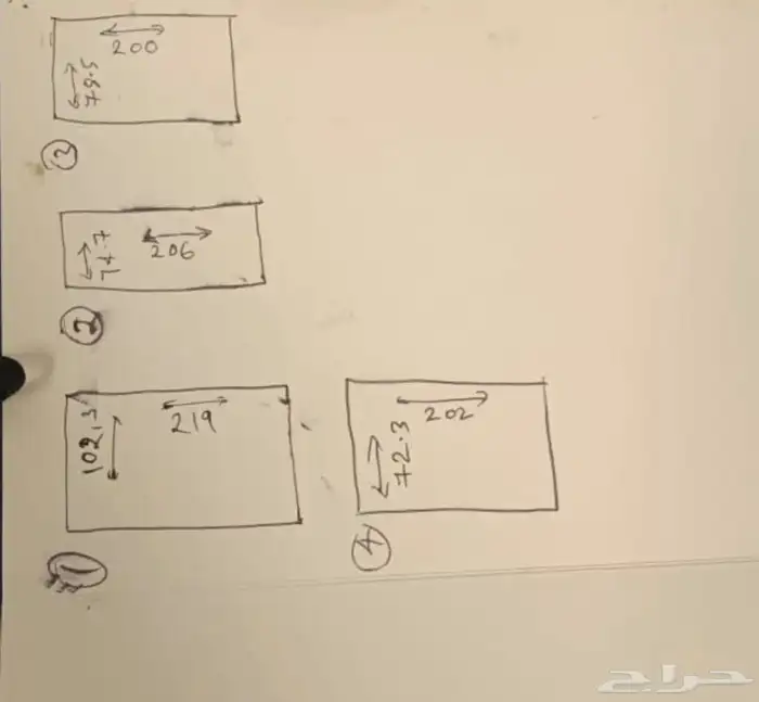 ابواب المنيوم 4 ابواب 1