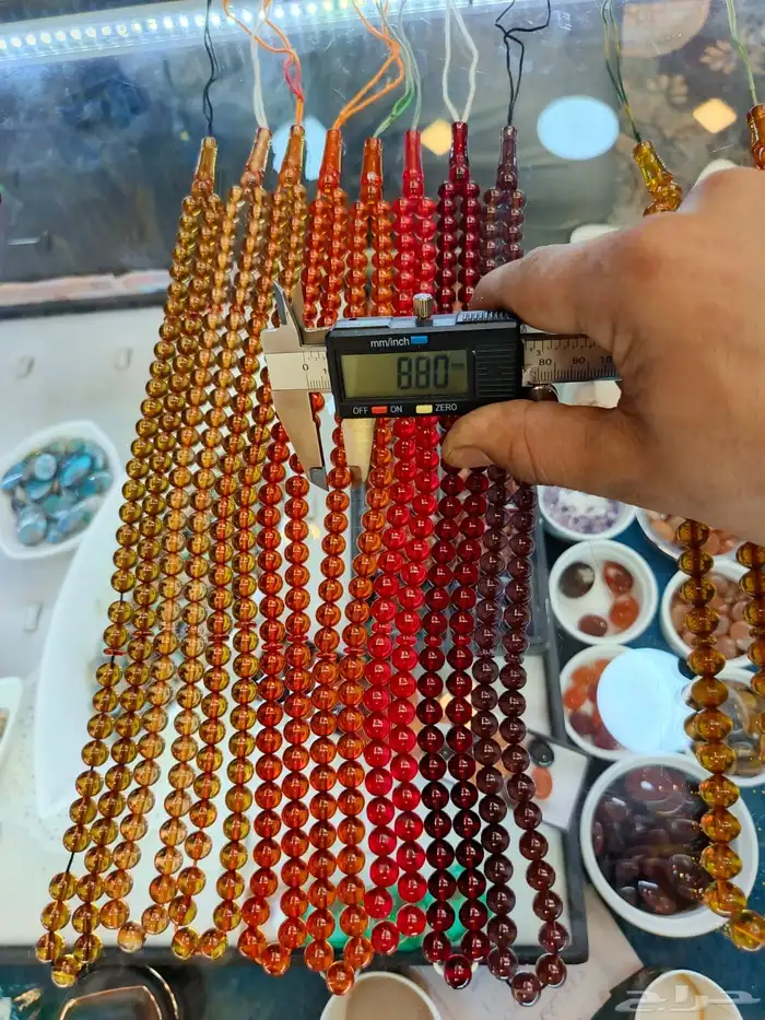 سبح زعفران ايراني خراطة ياسين 9
