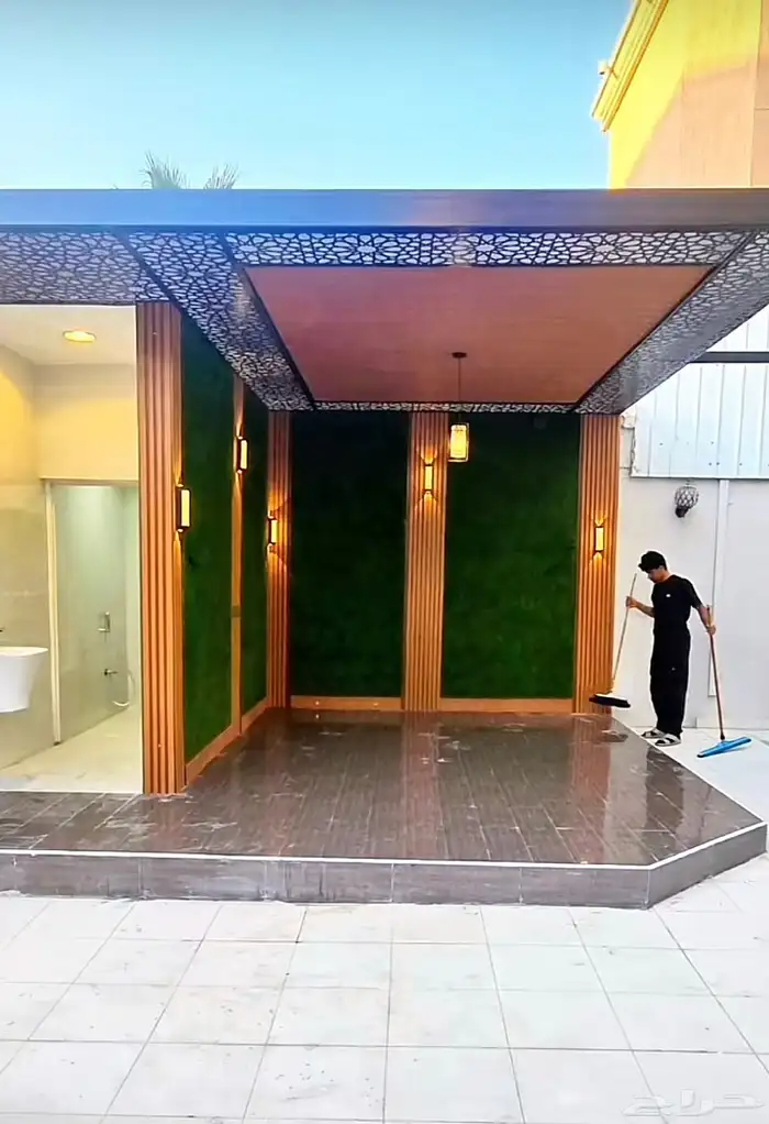 ساتر لكسان ساتر بديل خشب سواتر شرايح مظلات جلسات 9