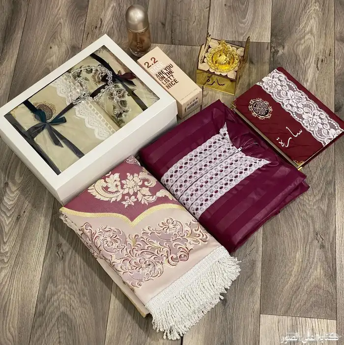 أطقم صلاه فخمه وراقيه لهدايا رمضان 5