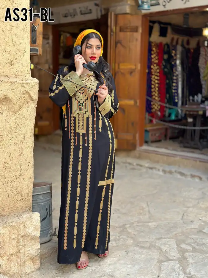 جلابيات فساتين سهره2025 38