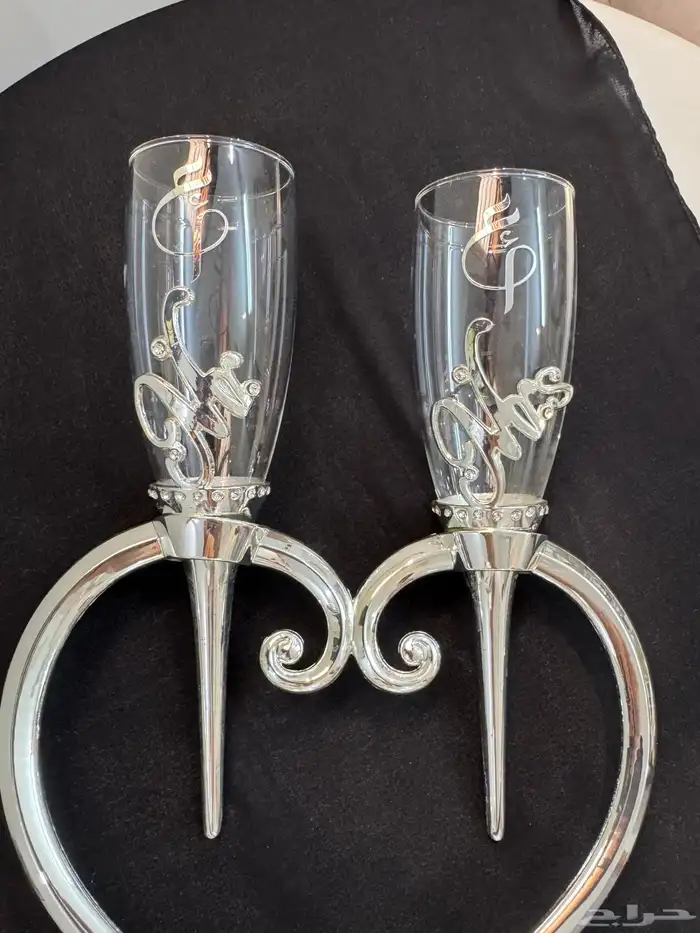 بكج اشياء العروسين لعقد القرآن مبخره مسكه كاسات العروسين 9