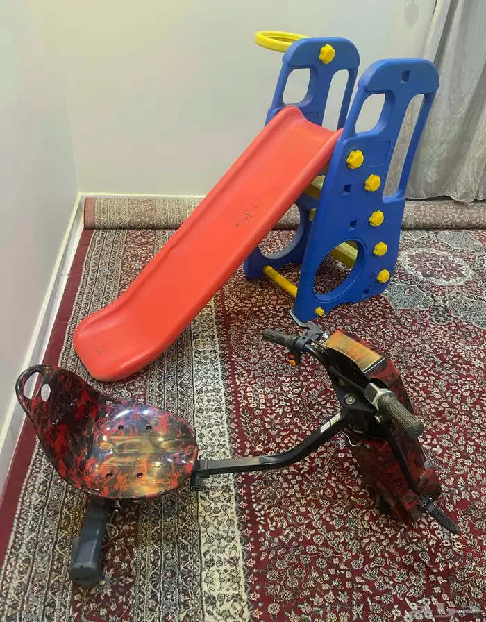 اسكوتر حجم كبير وزحليقة أطفال 0