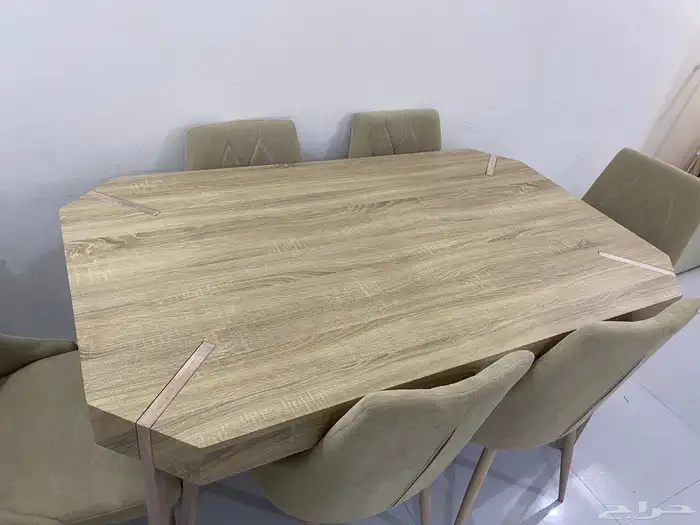 طاوله طعام ست كراسي 3