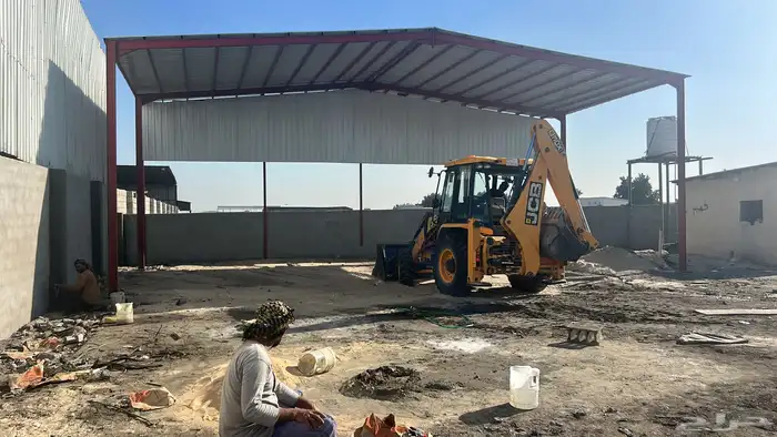 حداد هناجر ومضلات خيام سواتر الشرقيه 4