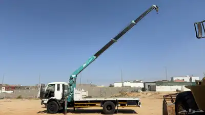 دينا نيسان 96 عليها ونش 5 طن نظيف ( البيع كامل ) 7