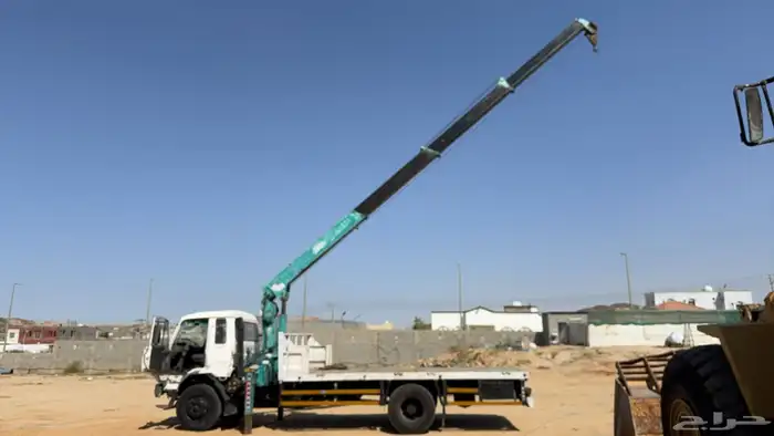 دينا نيسان 96 عليها ونش 5 طن نظيف ( البيع كامل ) 7