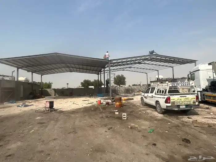 حداد هناجر ومضلات خيام سواتر الشرقيه 26
