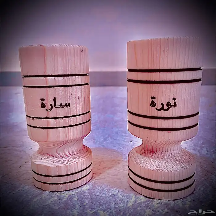 مباخر خشب لليوم الوطني توزيعات وطباعه عبارات عليها 10