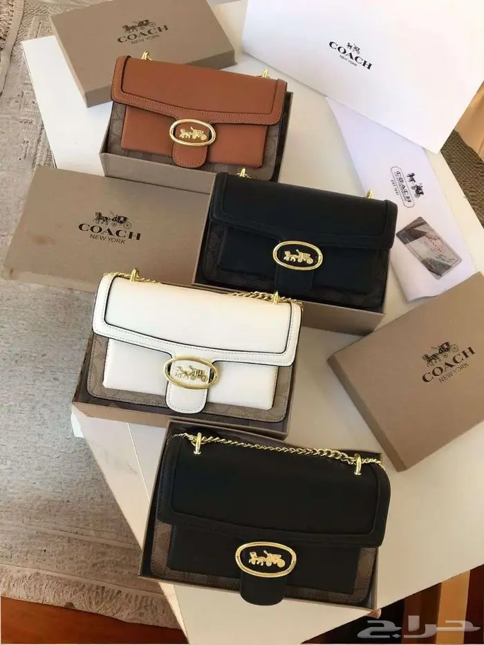 جديد وصل ماركة كوتش شنطات اربع موديلات شنط COACH شنطة ماركات 4
