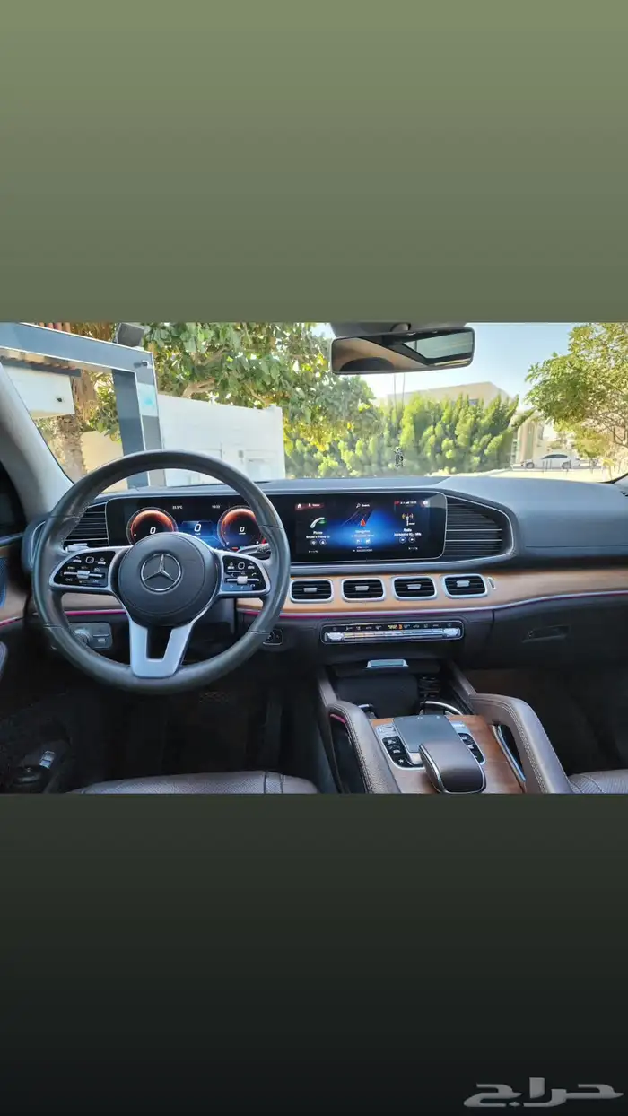 مرسيدس GLE450 خليجي موديل 2020 بدبي 8