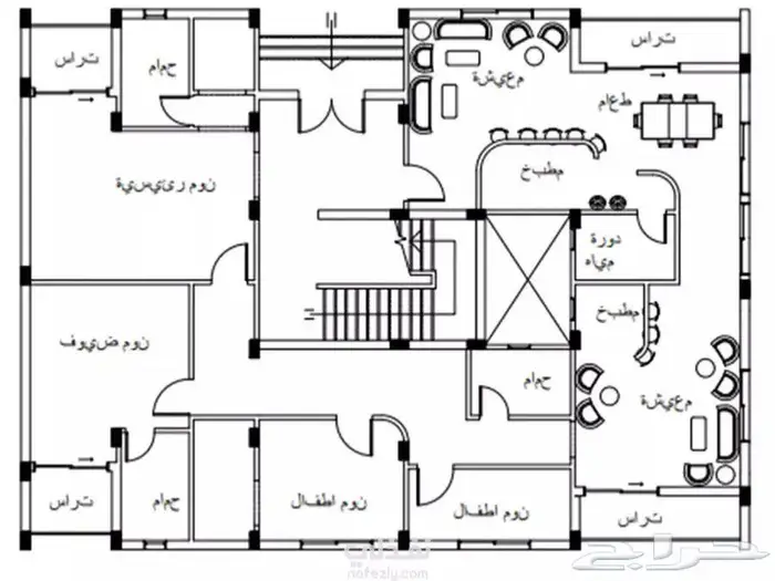 رسم اوتوكاد للمكاتب الهندسية و طلاب الجامعة 2
