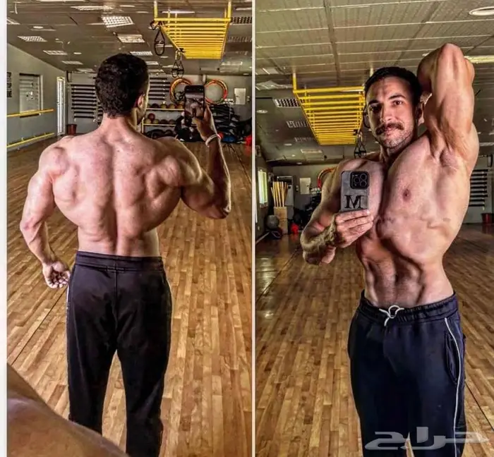 مدرب كمال اجسام تخسيس وزياده عضليه 3