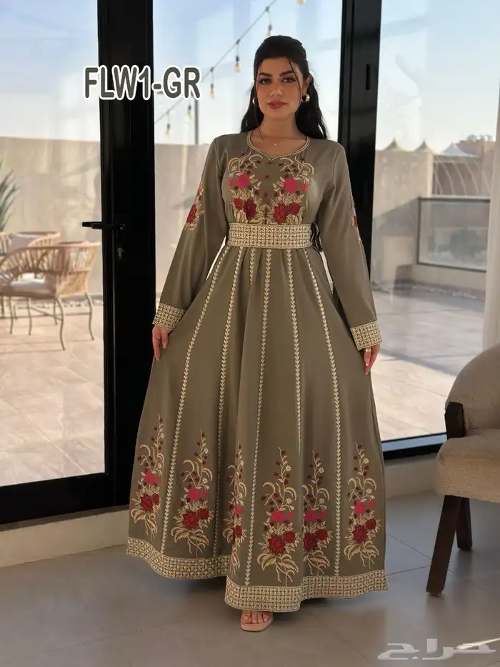 جلابيات فساتين سهره2025 24