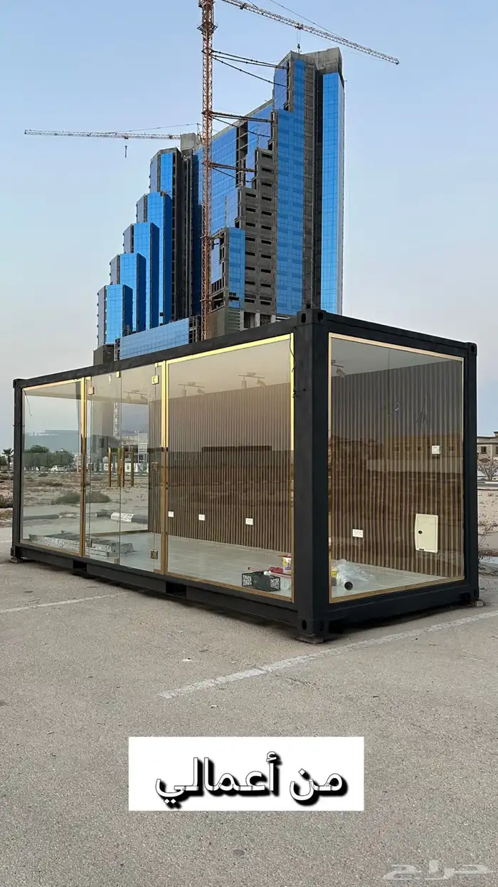 كونتينر فود ترك درايف ثرو كشك ( تجهيز المشروع بالكامل ) 6