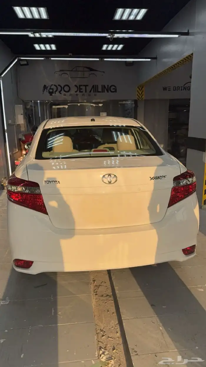 يارس 2015 اللون قير عادي اللون ابيض 5