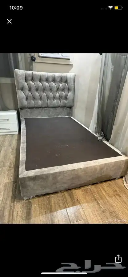 سريرين مخمل 120 سم 0