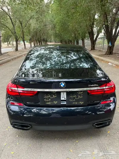 BMW740 الناغي 2016 عداد 98 الف كم فقط 70