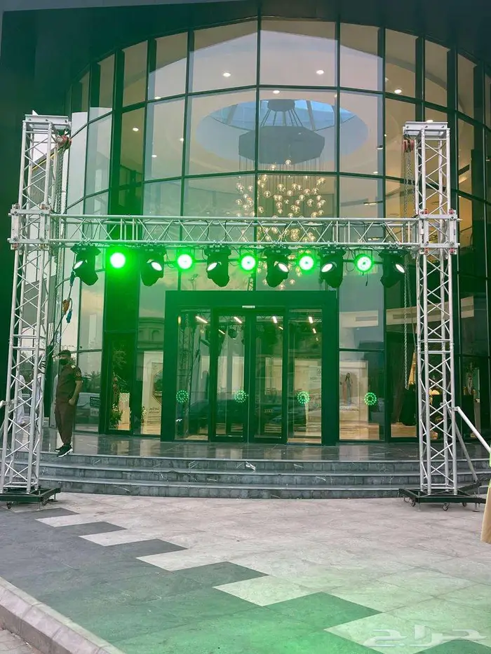 تنظيم وتأجير مسارح واضاءت ونظام صوتي(حفلات نجاح- التأسيس) 4