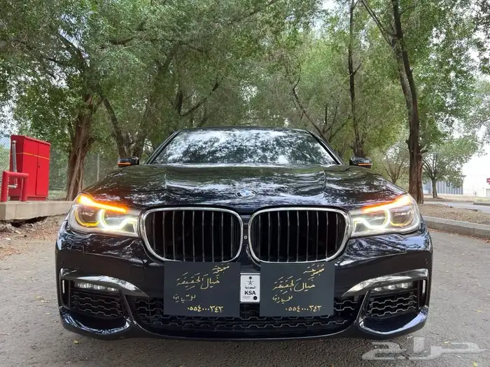 BMW740 الناغي 2016 عداد 98 الف كم فقط 2