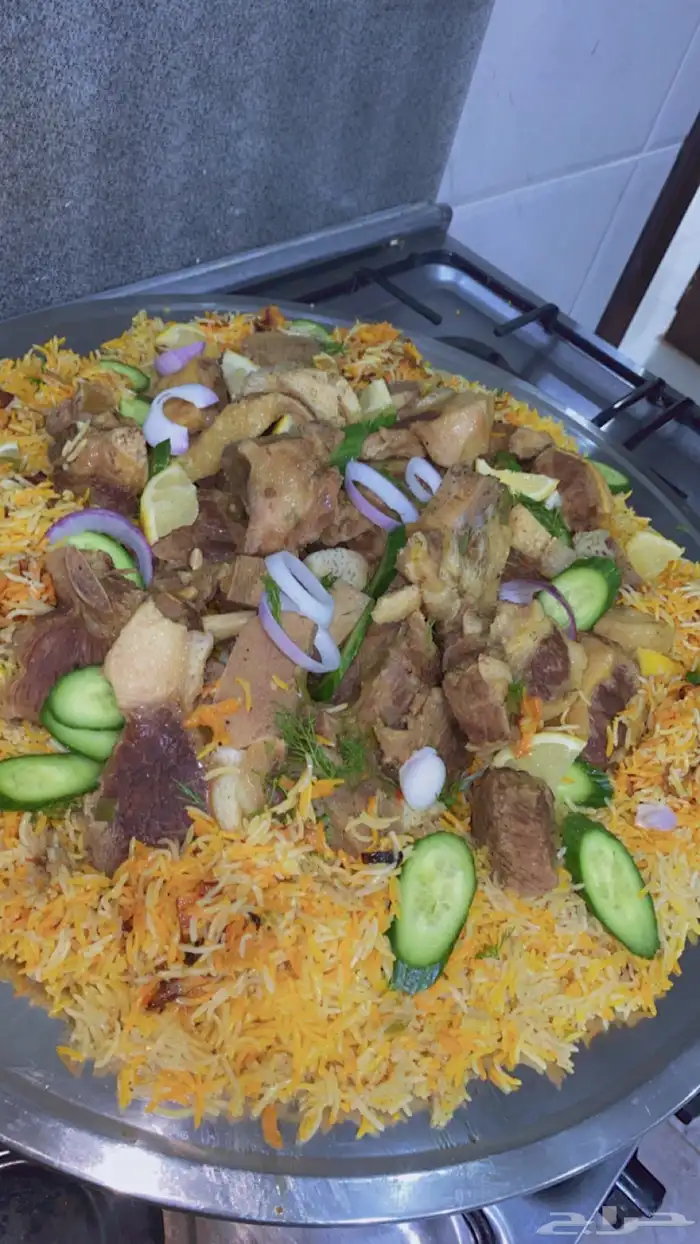 مطبخ ام فاطمه استعداد تام للولائم والشبات طبخ بيت مشرف 19