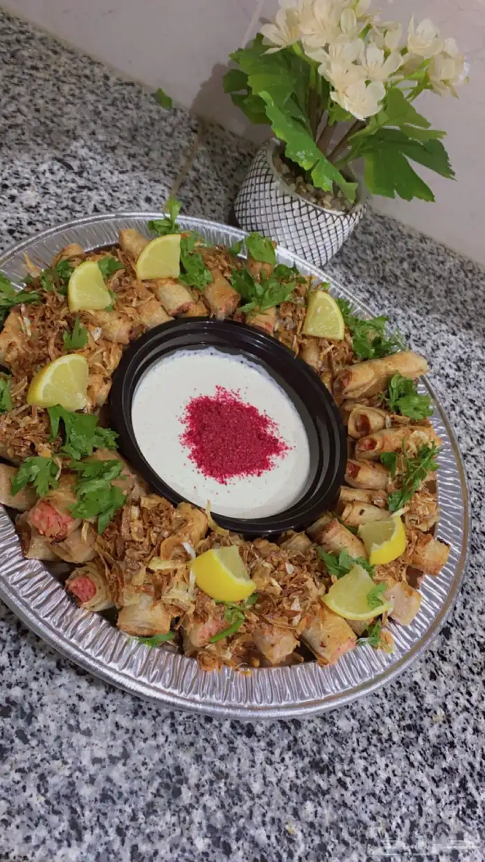 مطبخ ام فاطمه استعداد تام للولائم والشبات طبخ بيت مشرف 40