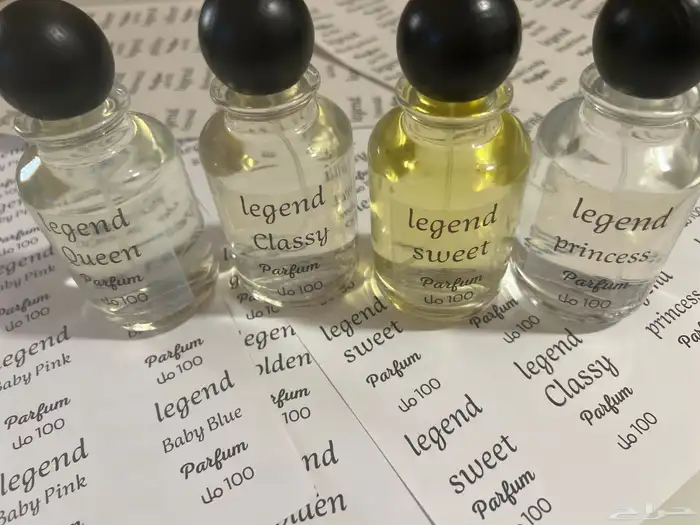 عطور اسطور 100مل 3 بكجات رجالي نسائي مسك 3