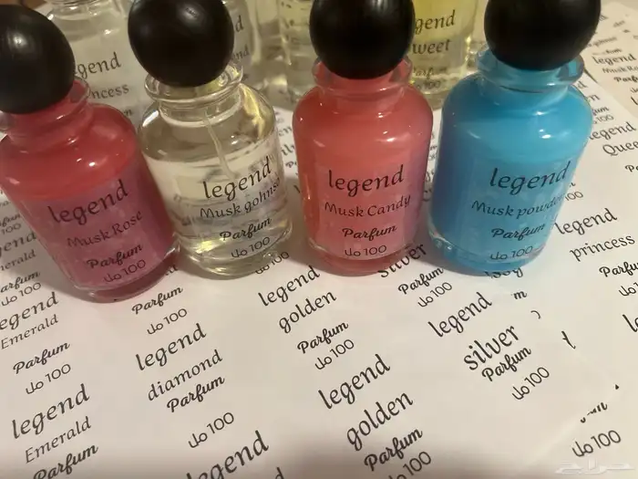 عطور اسطور 100مل 3 بكجات رجالي نسائي مسك 8