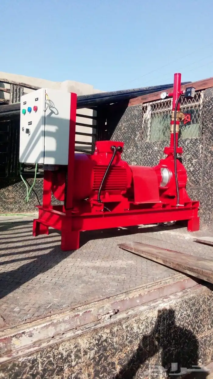 توريد وتركيب النظام الثالث للمضخه حسب مواصفات الدفاع المدني 0