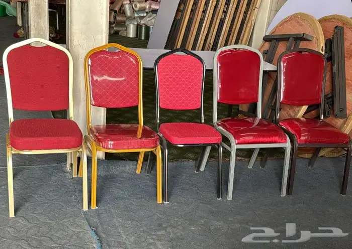 حفلات كراسي احمر ملبس تصفيه جديده تصفيه جمله 42 ريال 6